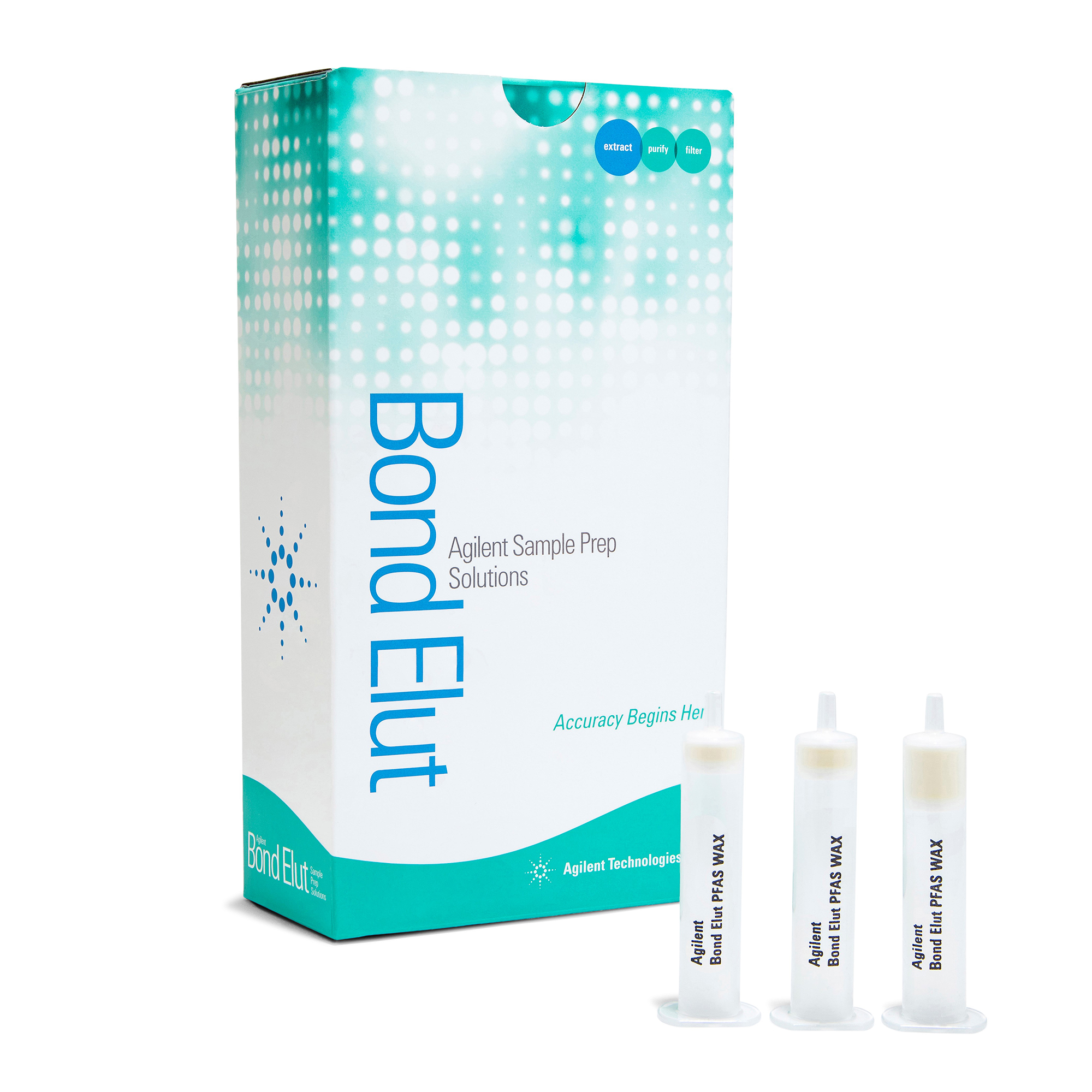 Bond Elut PFAS WAX 固相萃取 (SPE) 小柱